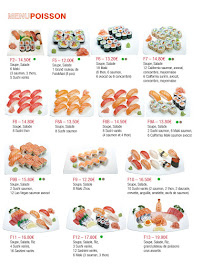 Restaurant japonais Wok Sushi Lin à Coignières - menu / carte