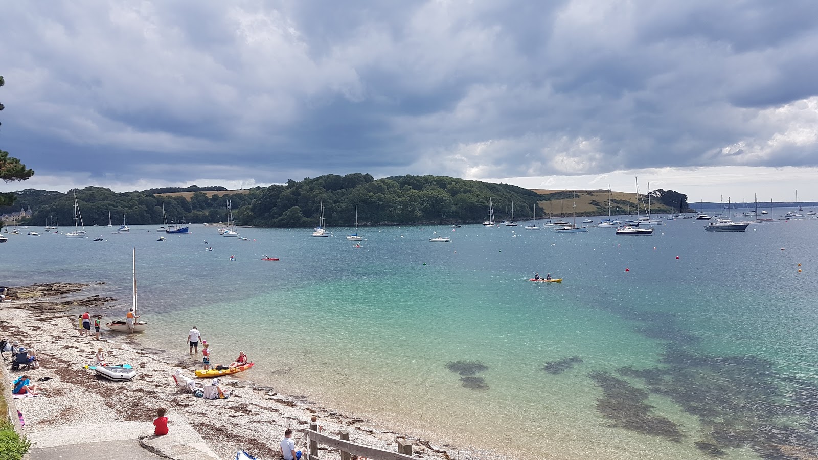 Fotografie cu St Mawes beach zonă sălbatică