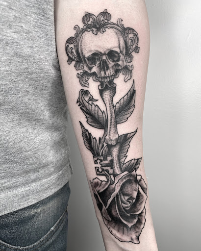 Explore number 2 tattoo ideas, creative tattoo ideas in Lancaster, available at MermGoddess Tattoo Studio & Gallery