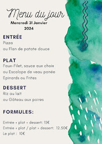 La Papiche à Saint-Avit menu