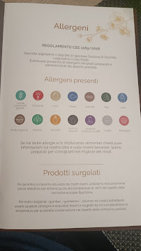 Restaurant de sushis Ristorante Umi à Arezzo (le menu)