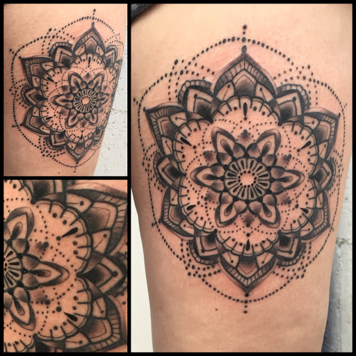 Explore yellow rose tattoo ideas, creative tattoo ideas in Scipio Center, available at Ace of Wands Private Tattoo & Tarot Studio . Appointment Only
