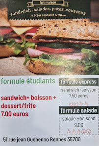 Sandwich du Sandwicherie Break Sandwich & Tea à Rennes - n°8