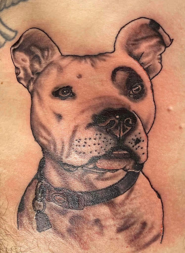 Explore men tattoo ideas leg, creative tattoo ideas in Albany, available at Coast 2 Coast Body Art Studio