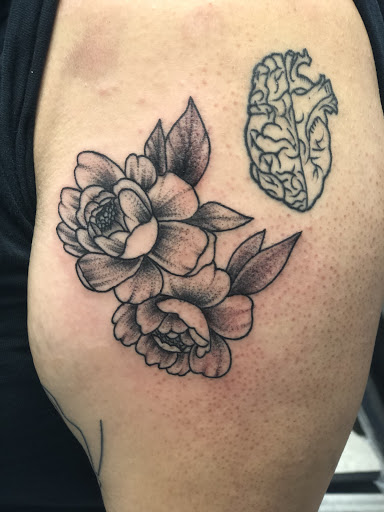 Explore sagittarius tattoo ideas for men, creative tattoo ideas in Anaheim, available at Autumn Moon Tattoo