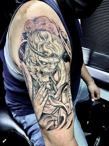 Explore bicycle tattoo ideas, creative tattoo ideas in Minneapolis, available at Ink Addictionz Tattoo