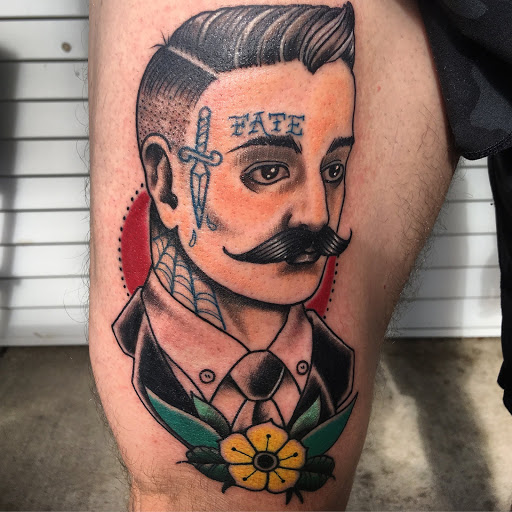 Explore depressing tattoo ideas, creative tattoo ideas in Powell, available at Tattoo Saga