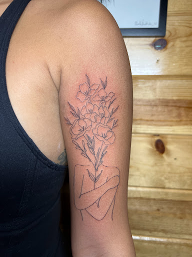 Explore man sleeve tattoo ideas, creative tattoo ideas in Denver, available at Denver Classic Tattoo & Piercing