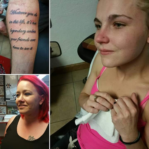 Explore brass knuckle tattoo ideas, creative tattoo ideas in Elko, available at Tom Custom Tattoos and Body Piercing Studio