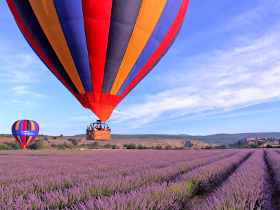FRANCE MONTGOLFIERES - Provence - Forcalquier - vol en montgolfière