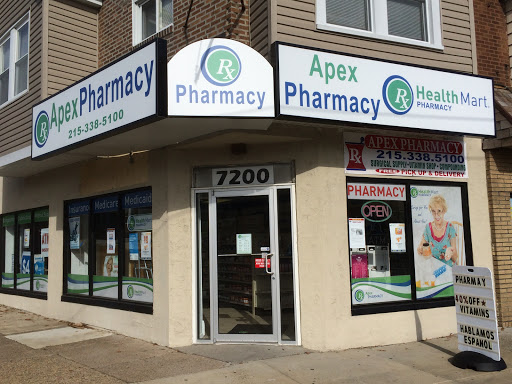 Pharmacy «Apex Pharmacy», reviews and photos, 7200 Frankford Ave, Philadelphia, PA 19135, USA