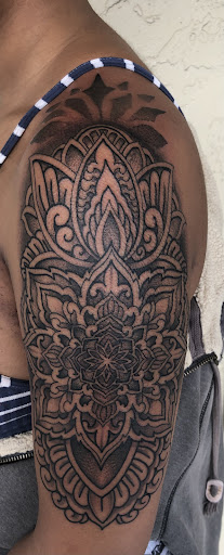 Explore yahweh tattoo ideas, creative tattoo ideas in Naples, available at Webbworks Tattoo Studio