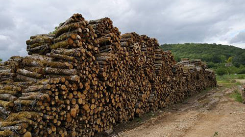 Magasin de bois de chauffage Etablissement RHODES Saint-Pierre-Toirac