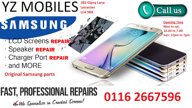 Reviews of YZ Mobiles in Leicester - Cell phone store