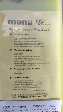 Restaurant vietnamien Mai Lan à Nîmes - menu / carte