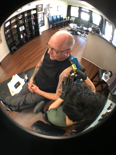 Explore metallica tattoo ideas, creative tattoo ideas in Roscoe, available at Elevated Ink Tattoo