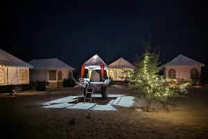 Real Desert Man Camel Safari Jaisalmer image