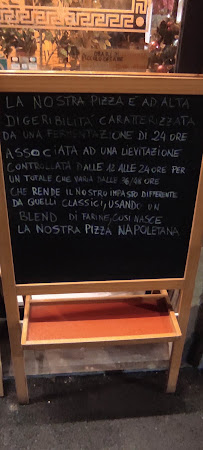 Pizzeria Piccolo Cesare Pizza NAPOLETANA à Florence menu