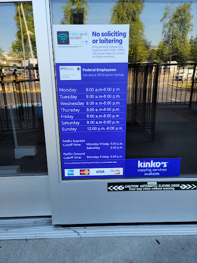 Print Shop «FedEx Office Print & Ship Center», reviews and photos, 116 Andover Park E, Tukwila, WA 98188, USA