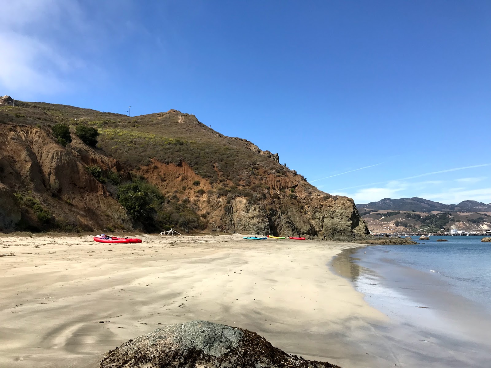 Photo of Point San Luis with turquoise pure water surface