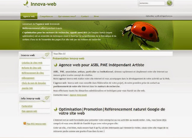 Beoordelingen van Innova-web in Charleroi - Webdesign