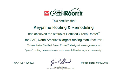 Roofing Contractor «Keyprime Roofing & Remodeling», reviews and photos, 6960 Madison Ave W #8, Minneapolis, MN 55427, USA