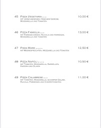 Restaurant italien Ristorante Amarone à Baruth/Mark (le menu)