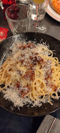 Pâtes à la carbonara du Restaurant italien L'Oliveto Paris - n°7