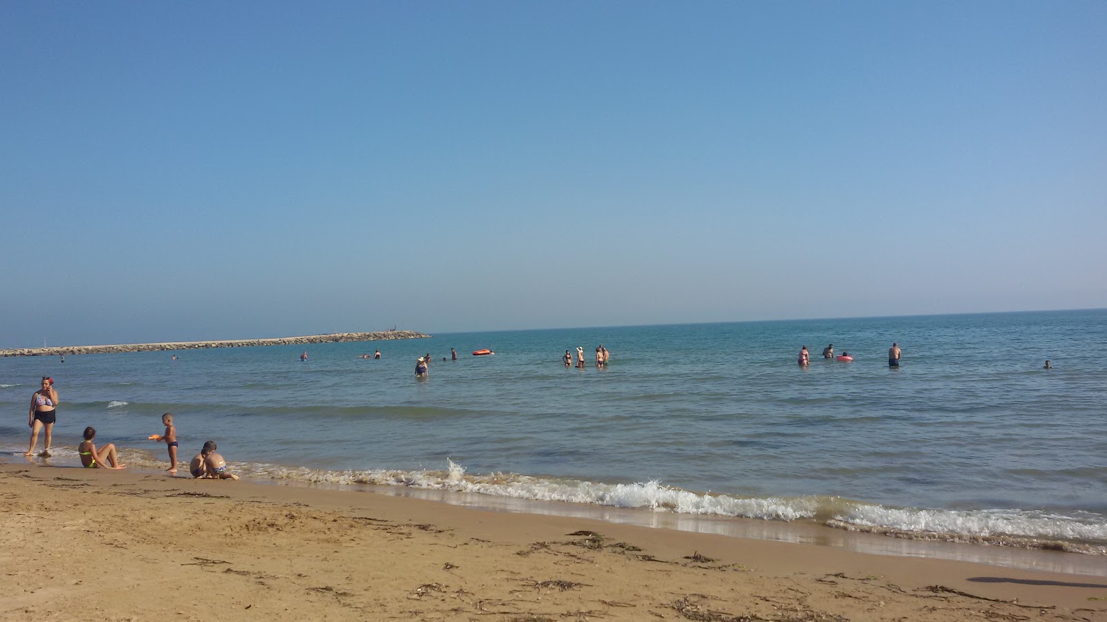 Valokuva Spiaggia di Ponenteista. - suosittu paikka rentoutumisen tuntijoille