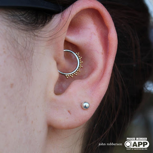 Explore flag tattoo ideas, creative tattoo ideas in Fort Myers, available at Tiger Lotus Tattoo and Piercing