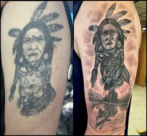 Explore year 2000 tattoo ideas, creative tattoo ideas in Goshen, available at Lady Luck Studio