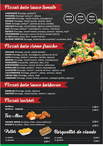 Carte du Le Tresor De Safi Kebab Pizzeria à Champigny