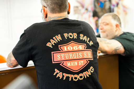 Tattoo Shop «Pain For Sale Tattooing», reviews and photos, 865 28th St SE, Grand Rapids, MI 49507, USA