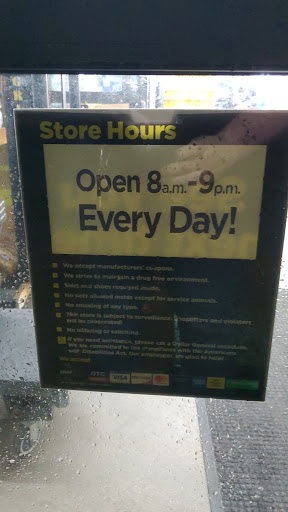 Discount Store «Dollar General», reviews and photos, 5580 IN-9, Howe, IN 46746, USA