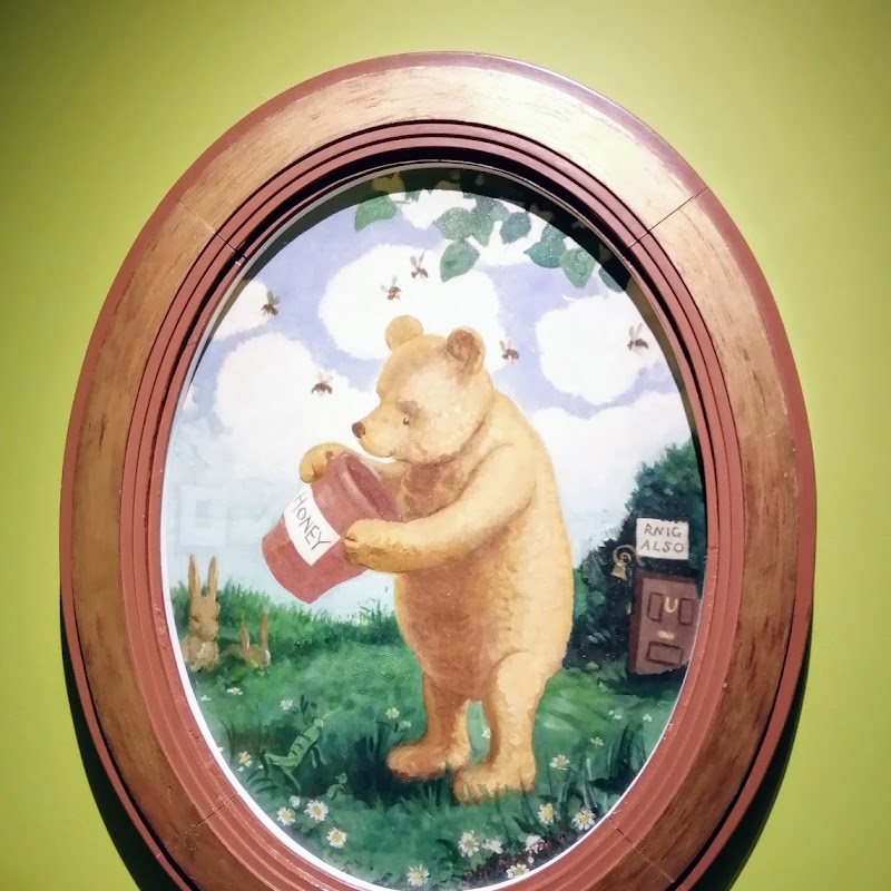 Winnie the Pooh Exhibit in Pavillion Art Gallery