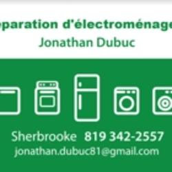 Réparation d'électroménagers Jonathan Dubuc