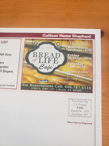 Cafe «Bread of Life Cafe», reviews and photos, 5369 US-127, Liberty, KY 42539, USA