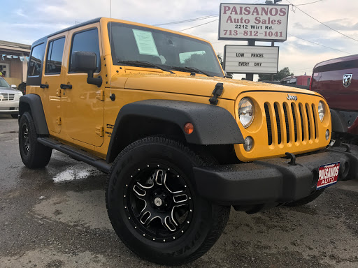 Used Car Dealer «Paisanos Auto Sales», reviews and photos, 2212 Wirt Rd, Houston, TX 77055, USA