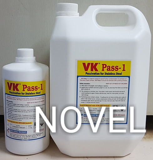 Novel Surface Treatments::Stainless Pickling Passivation Paste Gel Anti Spatter Spray Liquid India