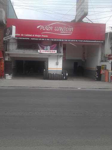 Plaza llantera, coscomatepec