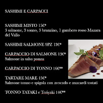 Allure Restaurant & pâtisserie à Fiumicino carte