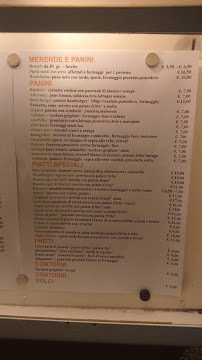 Menu / carte de Betty's Bier Eck à Borgosesia