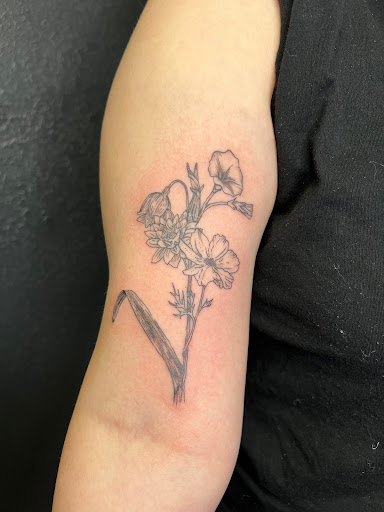 Explore tattoos on face ideas, creative tattoo ideas in Pinellas Park, available at Dark Mark Ink Piercing & Tattoo Studio