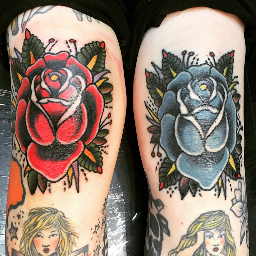 Explore navy anchor tattoo ideas, creative tattoo ideas in Neptune, available at Neptune Tattooville