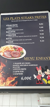 Restaurant Istanbul kebab à Carignan (le menu)