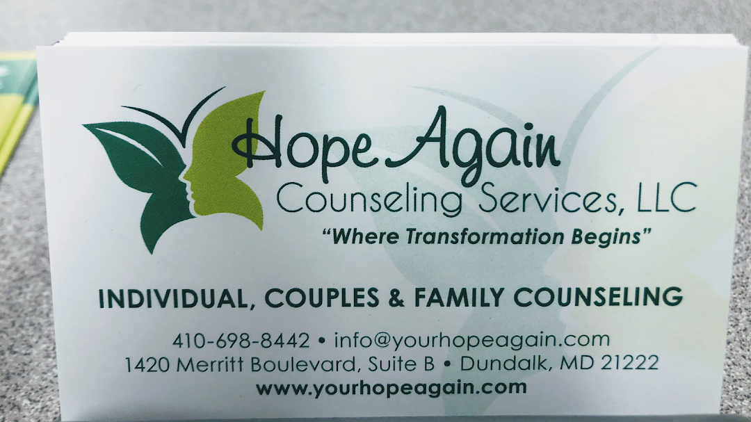 Hope Again Counseling Services, LLC