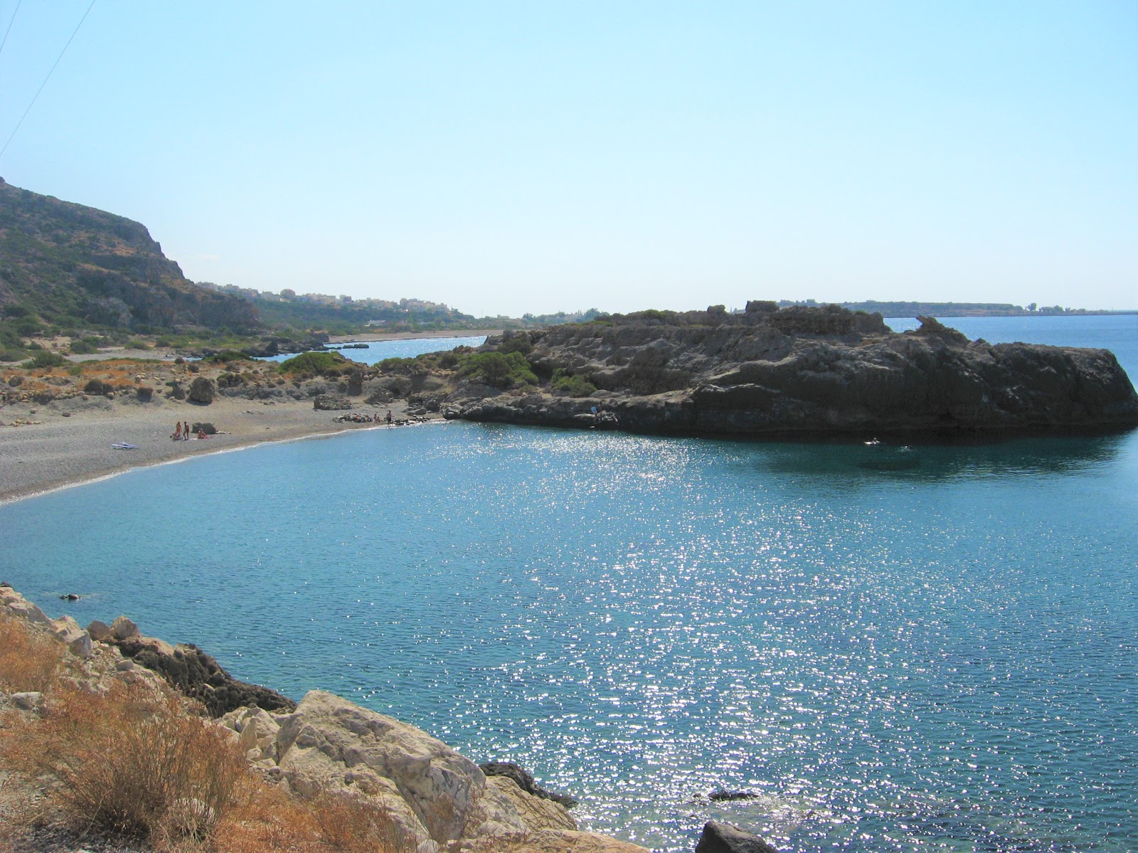 Foto von Psilos Volakas mit kleine bucht