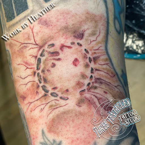 Explore van halen tattoo ideas, creative tattoo ideas in Hayward, available at Three Tentacles Tattoo Studio