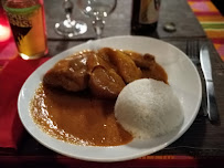 Poulet au curry du Restaurant de spécialités d'Afrique de l'Ouest Le Village à Paris - n°14