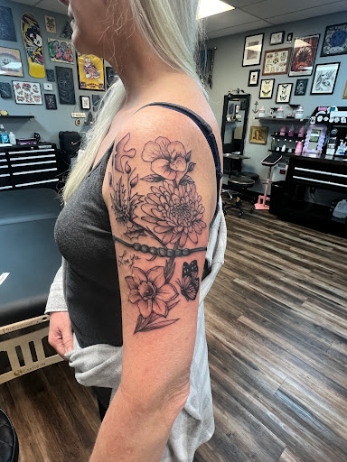Explore chicano chest tattoo ideas, creative tattoo ideas in Nazareth, available at Nocturnal Tattoo
